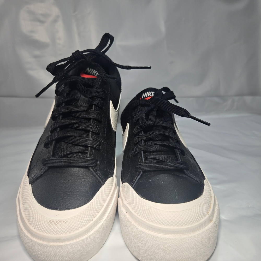 Nike‎ Court Legacy Lift Black Sail Platform Sneakers DM7590-001 Womens 6 - Picture 7 of 10